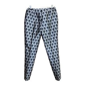 Lafayette 148 Geometric/Diamond Print Pant